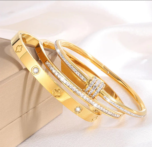 Bracelets Tania (*3) dorés